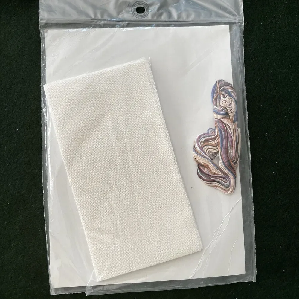 Ballerina Picture Linen to Cross Stitch Kit Candamar Designs 70049   12